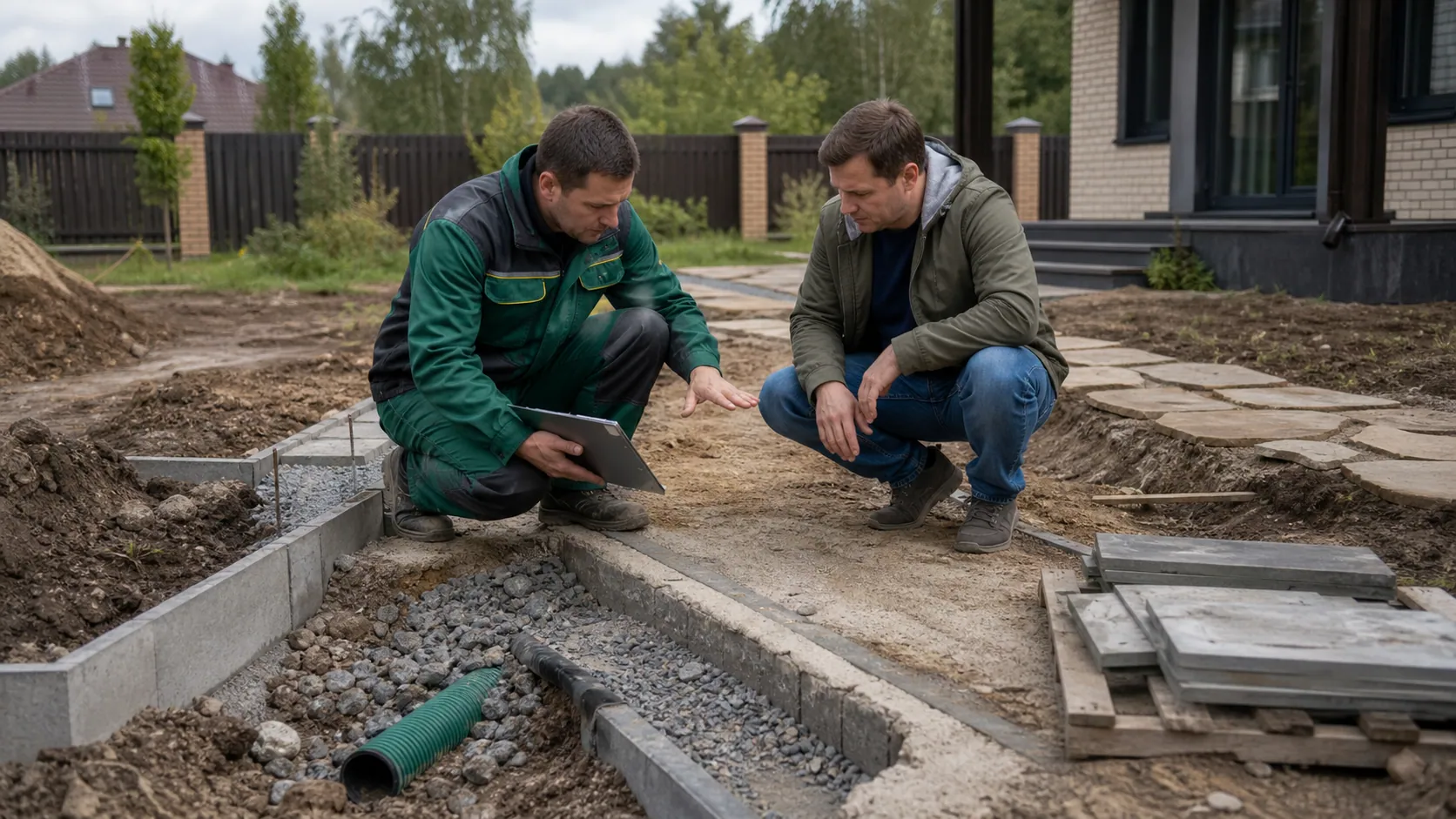 Что делать после плохого подрядчика: что уже сделано и аудит участка на участке